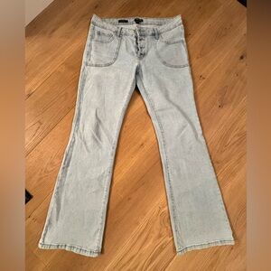 Wild fable light colored denim bellbottoms